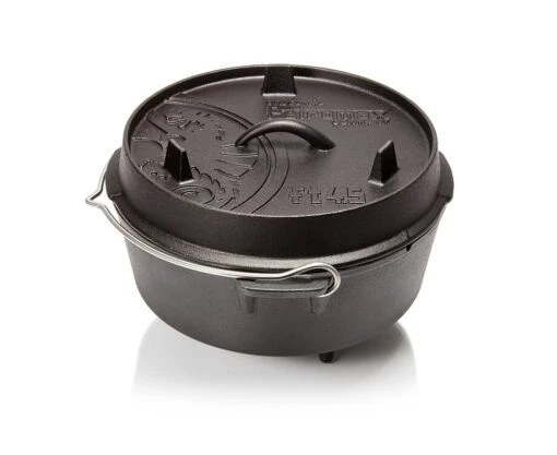 Petromax Feuertopf Gusseisen Ft4.5 In Schwarz - 3,5 Liter
