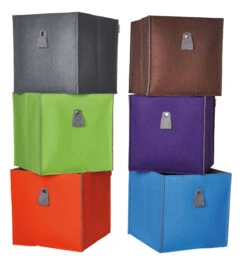 Aufbewahrungsbox "Atlanta" In Purple - (B)34 X (H)34 X (T)34cm -Heimdekoration Verkäufe phoenix group ag aufbewahrungsbox atlanta in purple b 34 x h 34 x t 34cm 3