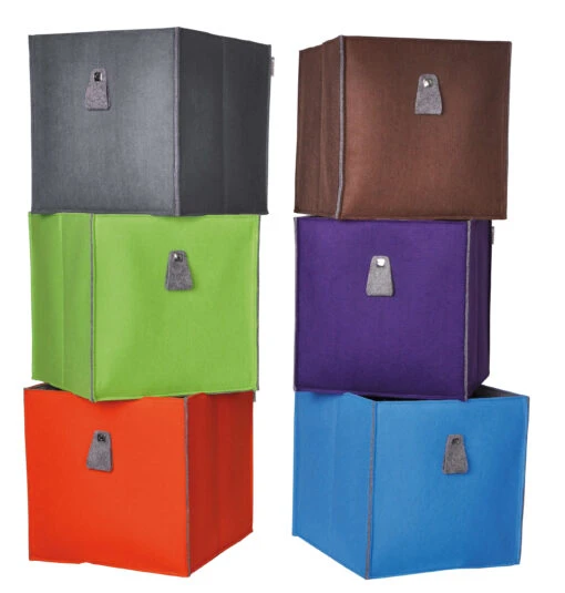 Aufbewahrungsbox "Atlanta" In Purple - (B)34 X (H)34 X (T)34cm – Bild 4
