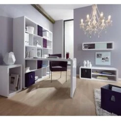 Aufbewahrungsbox "Atlanta" In Purple - (B)34 X (H)34 X (T)34cm -Heimdekoration Verkäufe phoenix group ag aufbewahrungsbox atlanta in purple b 34 x h 34 x t 34cm 4