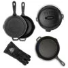 Dutch Oven Set 6teilig Gusseisen In Schwarz -Heimdekoration Verkäufe pit boss dutch oven set 6teilig gusseisen in schwarz
