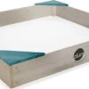 Plum Junior Sandkasten Türkis -Heimdekoration Verkäufe plum junior sandkasten turkis
