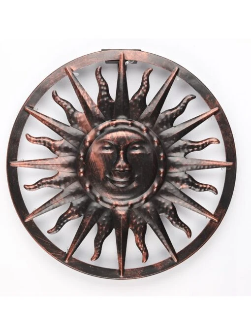 LED-Solar-Wandlicht "Sonne" In Warmweiß - Ø 40 Cm