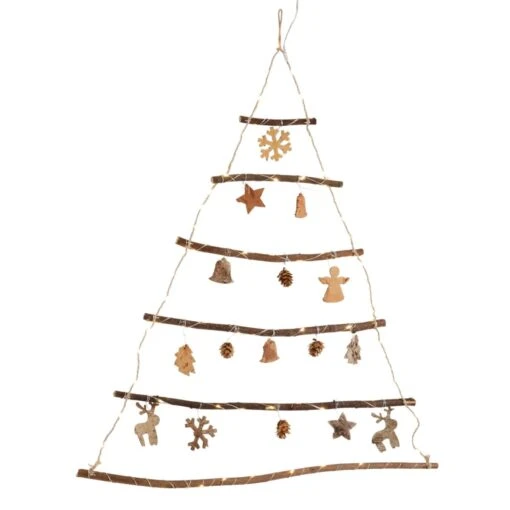 LED Deko-Tannenbaum, Natur – Bild 2