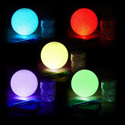 10x Kugelleuchte "LED" In Weiß – Bild 3