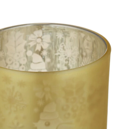 12 X Teelichtgläser In Gold/ Silber – Bild 7