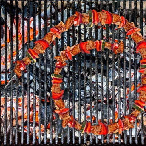 16x Grillspieße In Silber – Bild 5