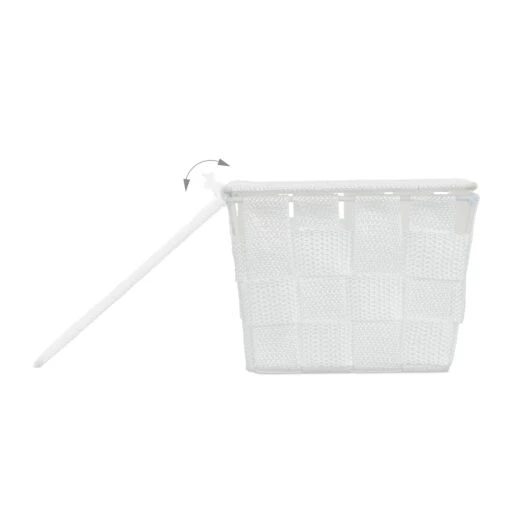 2 X Aufbewahrungskorb In Weiß - (B)19,5x (H)10,5 X (T)14,5 Cm – Bild 6