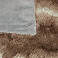 3 X Felldecke In Braun - 150x200 Cm -Heimdekoration Verkäufe relaxdays 3 x felldecke in braun 150x200 cm 5