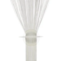 3x Fadenvorhang In Weiß - (L)245 X (B)90 Cm -Heimdekoration Verkäufe relaxdays 3x fadenvorhang in weiss l 245 x b 90 cm 5