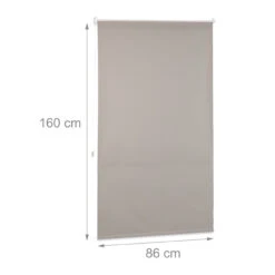 3x Thermorollo In Braun - (B)90 X (H)160 Cm -Heimdekoration Verkäufe relaxdays 3x thermorollo in braun b 90 x h 160 cm 3