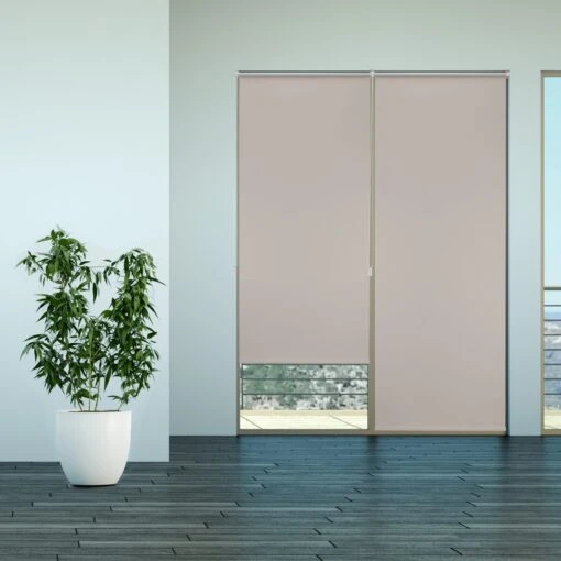 3x Thermorollo In Braun - (B)90 X (H)160 Cm – Bild 5