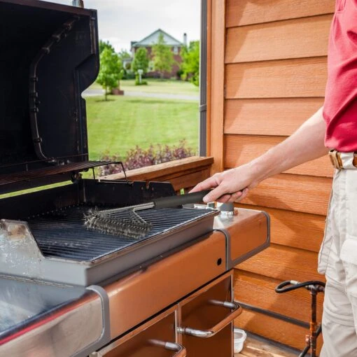 9x Grillbürste In Schwarz – Bild 2
