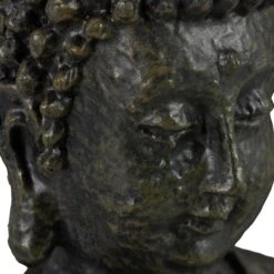 Buddha Figur In Dunkelgrau - (H)18 Cm -Heimdekoration Verkäufe relaxdays buddha figur in dunkelgrau h 18 cm 6