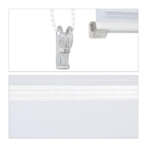 Doppelrollo In Weiß - (B)70 X (H)160 Cm – Bild 7