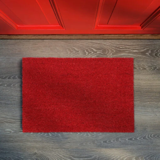 Fußmatte In Rot - 60 X 40 Cm – Bild 2
