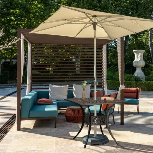 Gartentisch In Schwarz/ Bronze- (B)90 X (H)75 X (T)90 Cm – Bild 3