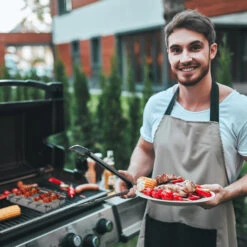 Grillaufsatz In Silber -Heimdekoration Verkäufe relaxdays grillaufsatz in silber 4