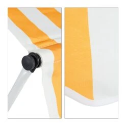 Klemmmarkise In Gelb-Gestreift - 350 X 120 Cm -Heimdekoration Verkäufe relaxdays klemmmarkise in gelb gestreift 350 x 120 cm 5