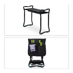 Kniebank Garten In Schwarz - (B)60 X (H)50 X (T)27,5 Cm -Heimdekoration Verkäufe relaxdays kniebank garten in schwarz b 60 x h 50 x t 27 5 cm 5