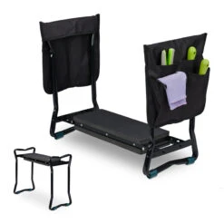 Kniebank Garten In Schwarz - (B)60 X (H)50 X (T)27,5 Cm -Heimdekoration Verkäufe relaxdays kniebank garten in schwarz b 60 x h 50 x t 27 5 cm 7