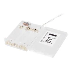 LED Lichterkette In Weiß/Grau/Braun (L)160 Cm -Heimdekoration Verkäufe relaxdays led lichterkette in weiss grau braun l 160 cm 6