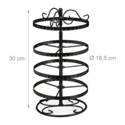 Ohrringhalter Mit 168 Löchern In Schwarz 13 Ohrringhalter Mit 168 Löchern In Schwarz -Heimdekoration Verkäufe relaxdays ohrringhalter mit 168 lochern in schwarz 3