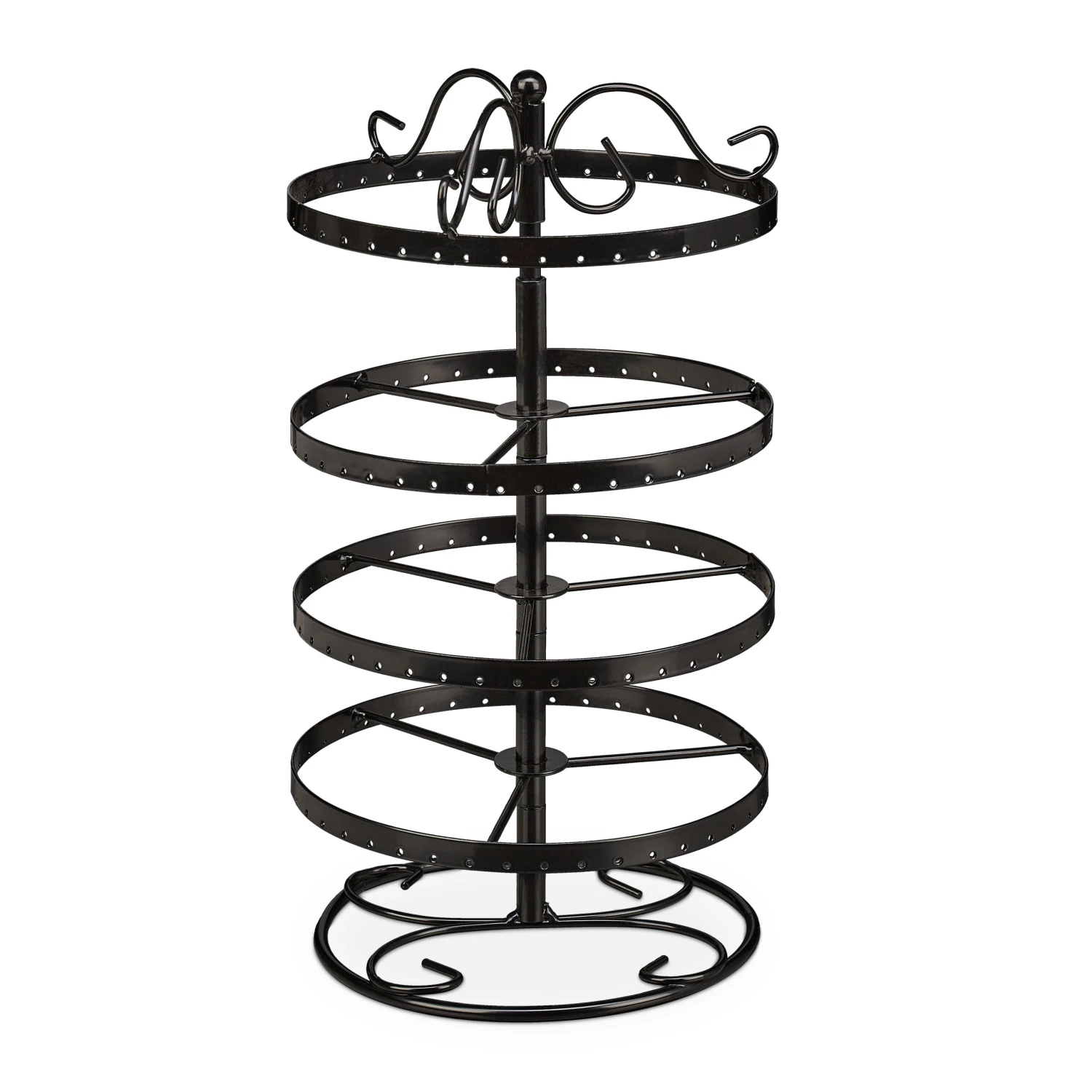 Ohrringhalter Mit 168 Löchern In Schwarz 3 Ohrringhalter Mit 168 Löchern In Schwarz