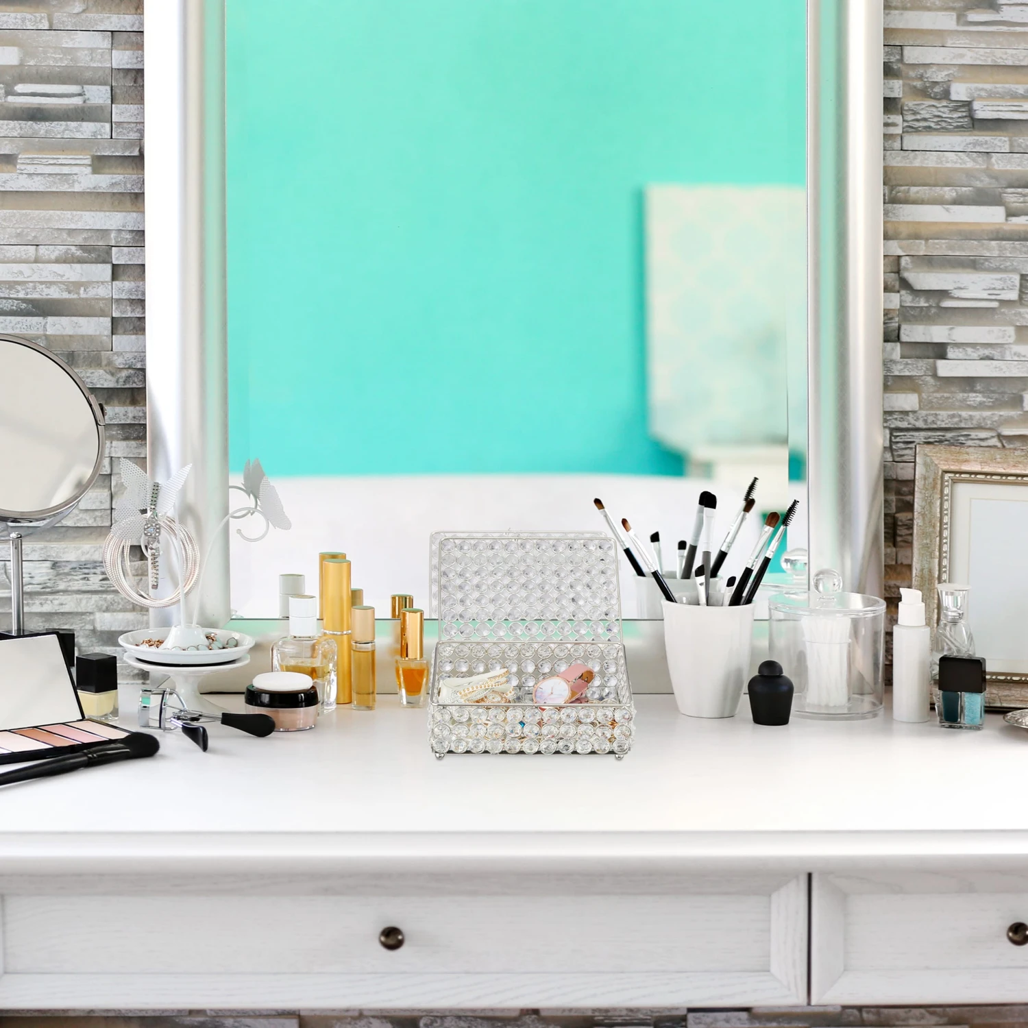 Schmuckdose In Silber 4 Schmuckdose In Silber – Bild 2