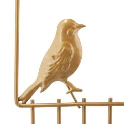 Schmuckhalter In Gold - (B)25,5x (H)44,5 X (T)4,5 Cm -Heimdekoration Verkäufe relaxdays schmuckhalter in gold b 25 5x h 44 5 x t 4 5 cm 5