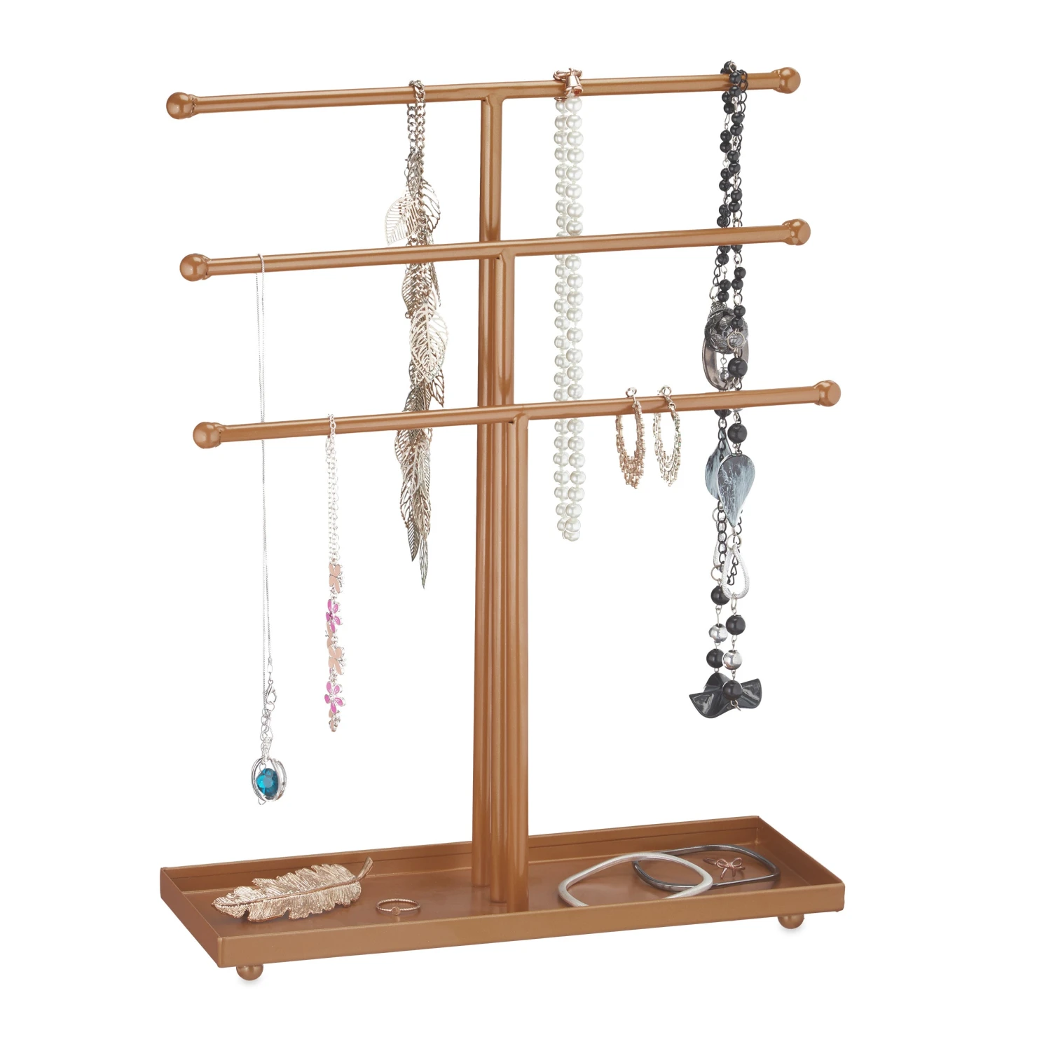 Schmuckständer In Bronze - (B)31 X (H)40 X (T)11 Cm 10 Schmuckständer In Bronze - (B)31 X (H)40 X (T)11 Cm – Bild 8