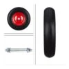 Schubkarrenrad "PU" In Schwarz/ Rot - 4.80 4.00-8 -Heimdekoration Verkäufe relaxdays schubkarrenrad pu in schwarz rot 4 80 4 00 8