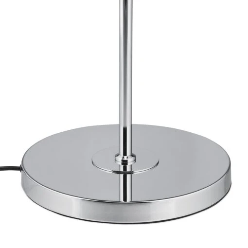 Stehlampe Grau/ Silber - (H)150 X Ø 34 Cm – Bild 6