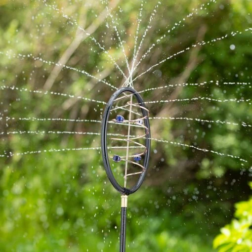 Wasserspiel In Schwarz/ Kupfer – Bild 5