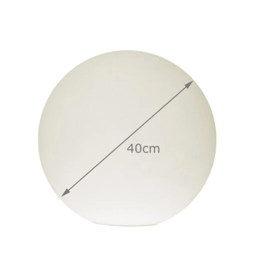 Leuchtkugel LED GLOBE RGB In Weiß - 40cm – Bild 4