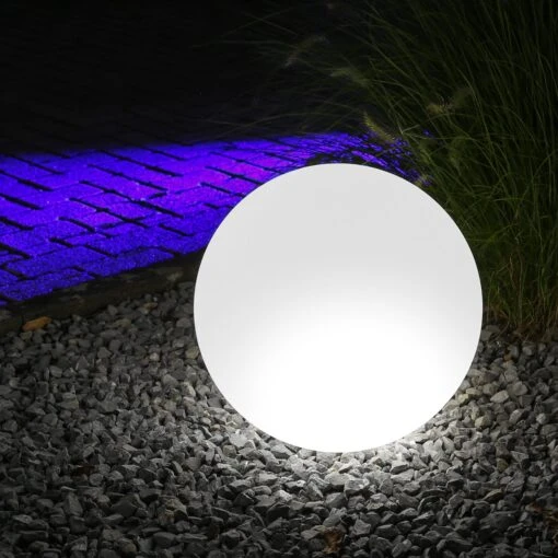 Leuchtkugel LED GLOBE RGB In Weiß - 40cm – Bild 7