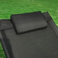 Sonnenliege In Schwarz - (B)63 X (H)66 X (T)172cm -Heimdekoration Verkäufe sobuy sonnenliege in schwarz b 63 x h 66 x t 172cm 4