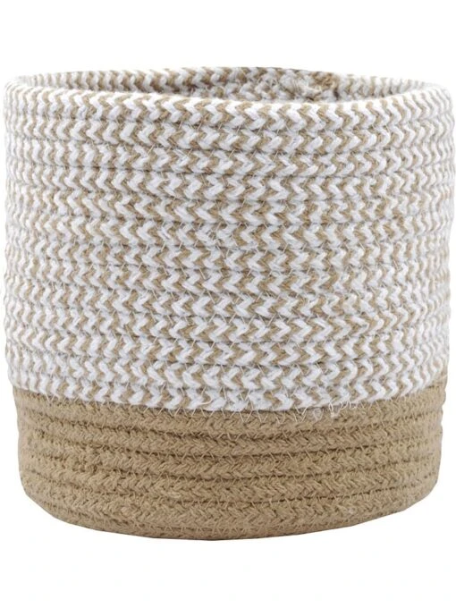 3er-Set: Aufbewahrungskörbe In Creme – Bild 3