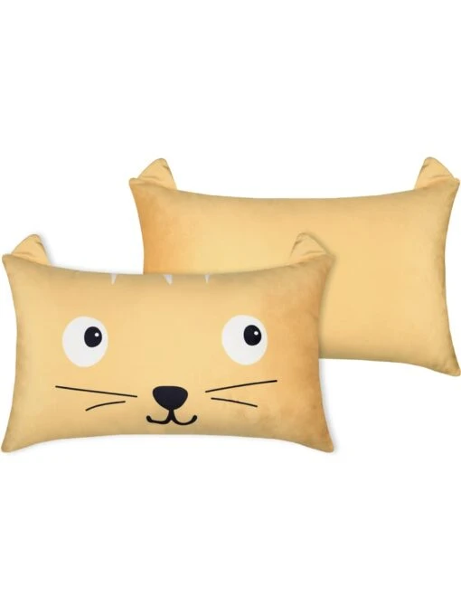 Kissen "Lucas" In Gelb - (L)50 X (B)30 Cm – Bild 2