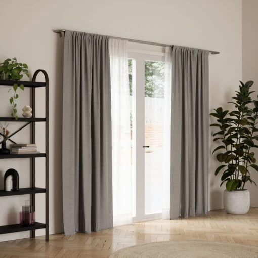 Umbra Doppel-Gardinenstange Twilight 386 X 13 X 6cm In Silber – Bild 3