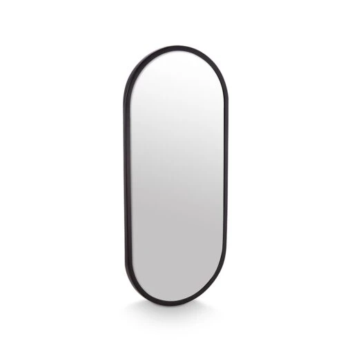 VTwonen Spiegel "Mirror Oval" In Schwarz - (L) 20 X (B) 50cm – Bild 2
