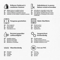 Runde Tapete - Baumkronen Im Nebel In Grau -Heimdekoration Verkäufe wallart runde tapete baumkronen im nebel in grau 7