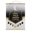 Stoffbild - Elisabeth Fredriksson - Stay Wild Moon Child In Gold -Heimdekoration Verkäufe wallart stoffbild elisabeth fredriksson stay wild moon child in gold