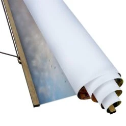 Stoffbild - Forum Romanum Bei Sonnenaufgang In Orange -Heimdekoration Verkäufe wallart stoffbild forum romanum bei sonnenaufgang in orange 4