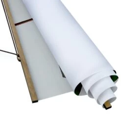 Stoffbild Mit Posterleisten - Symmetrischer Eukalyptuszweig In Grün -Heimdekoration Verkäufe wallart stoffbild mit posterleisten symmetrischer eukalyptuszweig in grun 4