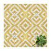 Vinyl-Teppich - Geometrischer Fliesenmix Art Deco Gold Marmor In Gold -Heimdekoration Verkäufe wallart vinyl teppich geometrischer fliesenmix art deco gold marmor in gold